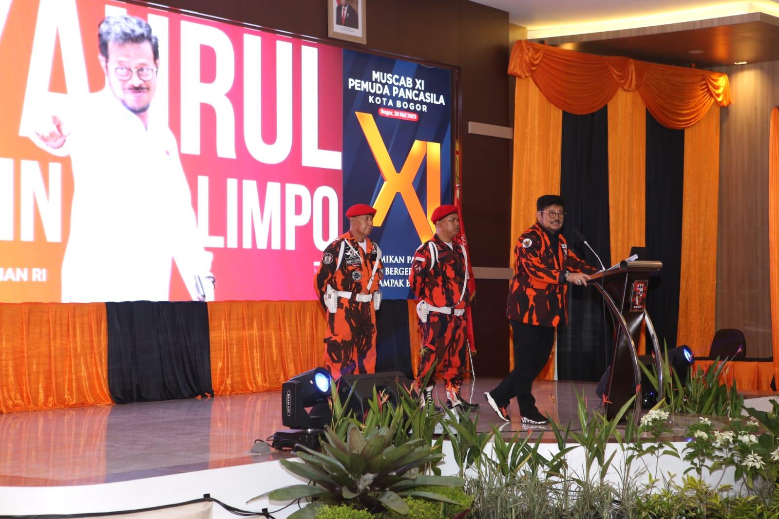 Mentan SYL Ajak Pemuda Pancasila Perkuat Pertanian Hadapi Tantangan Global