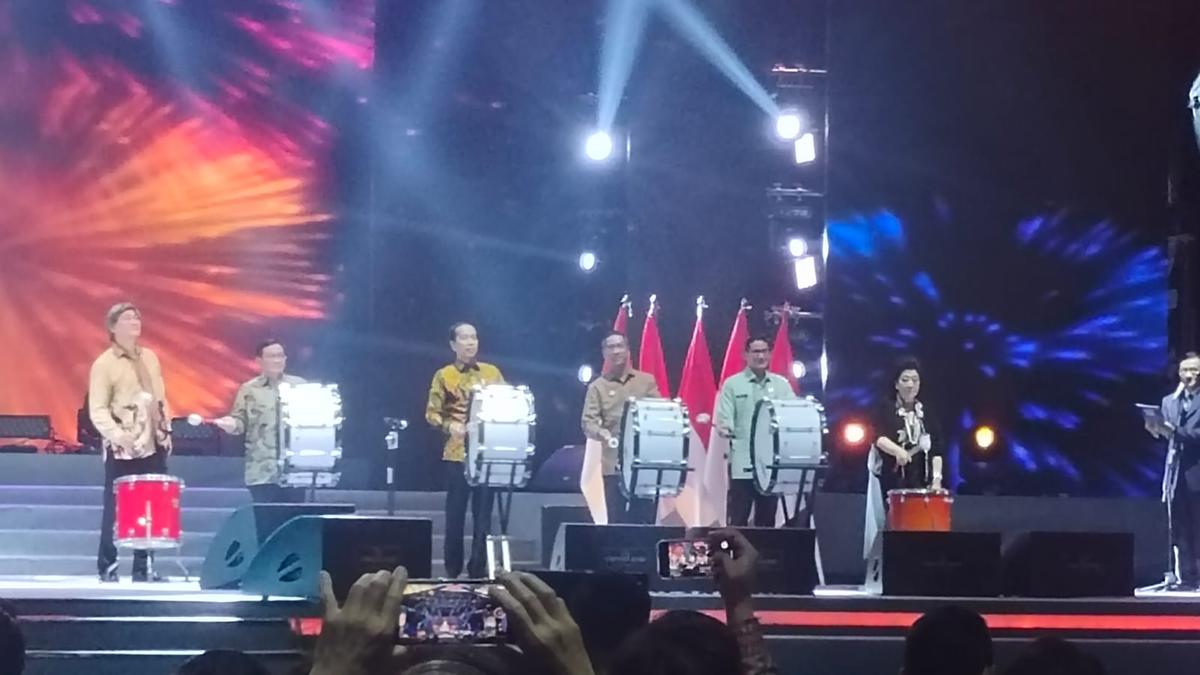 Presiden Joko Widodo Target Transaksi Jakarta Fair 2022 Capai 7,3 Triliun