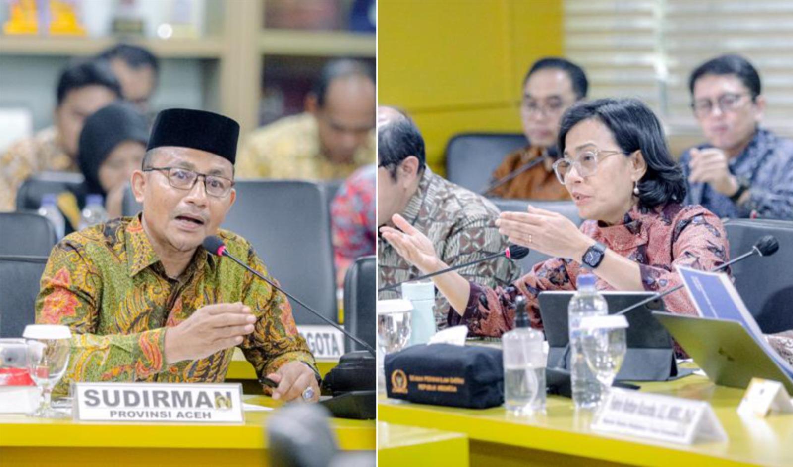 Haji Uma Laporkan Mafia Bimtek ke Sri Mulyani