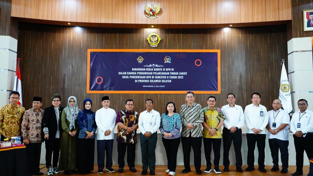 Komite IV DPD Dorong BPK agar Semakin Menurunkan Jumlah Temuan Berulang dalam Pemeriksaan Pemda