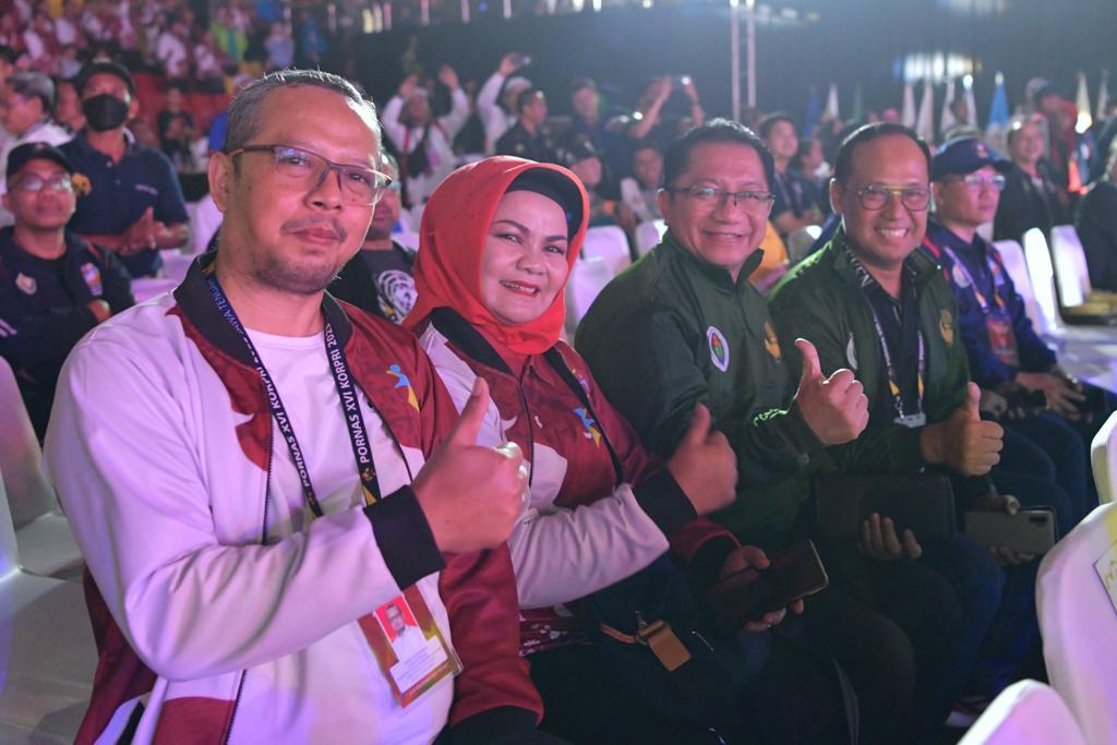 Sekjen Kemendes Hadiri Pembukaan PORNAS KORPRI di Semarang