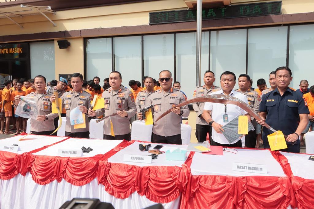 Sepanjang Periode April Hingga Juli, Polisi Ringkus 66 Tersangka