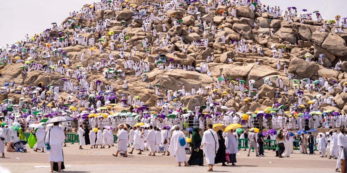 Jemaah Haji Diberangkatkan Wukuf di Arafah