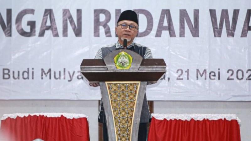 Zulkifli Hasan Berbicara Perbedaan dalam Persatuan NU-Muhammadiyah