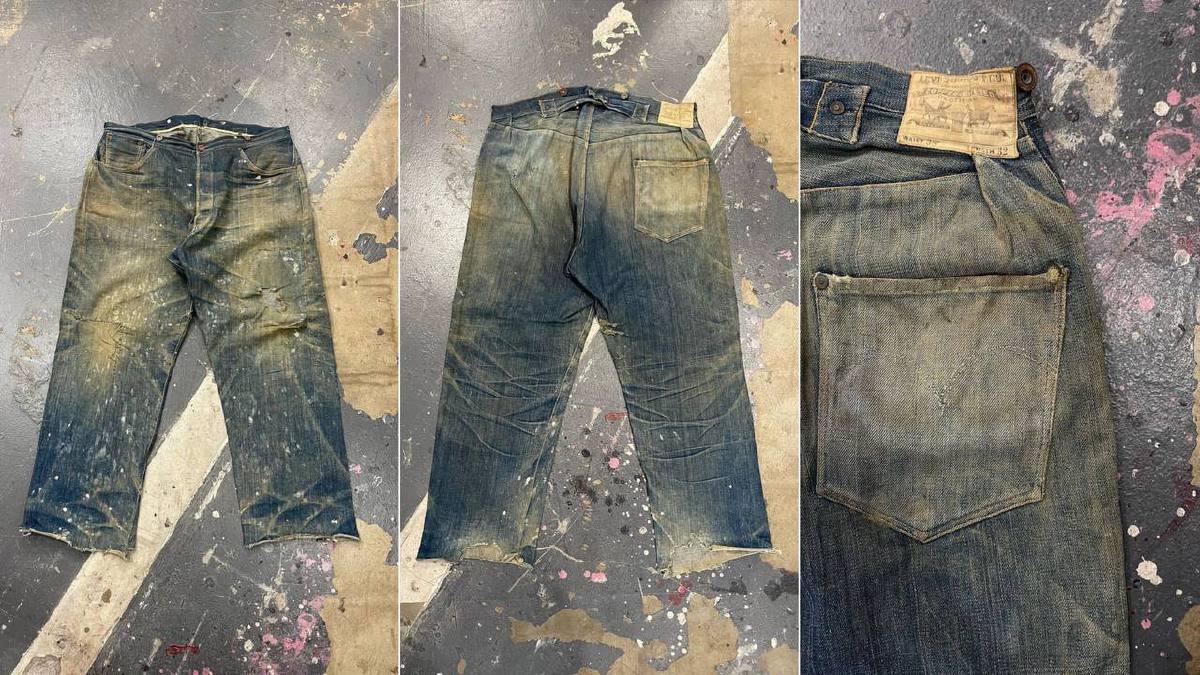 Celana Jeans Usang Berumur 100 Tahun Lebih Ini Dijual 1,1 Miliar Rupiah