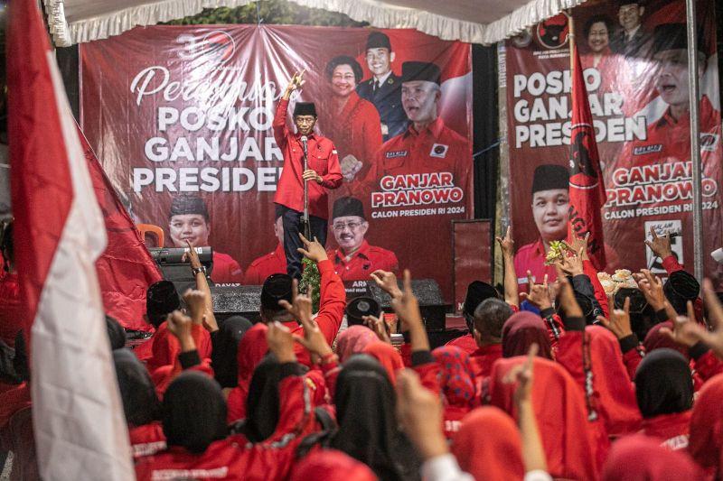 PDIP Surabaya: Posko Ganjar Presiden Tempat Warga Curhat Pembangunan