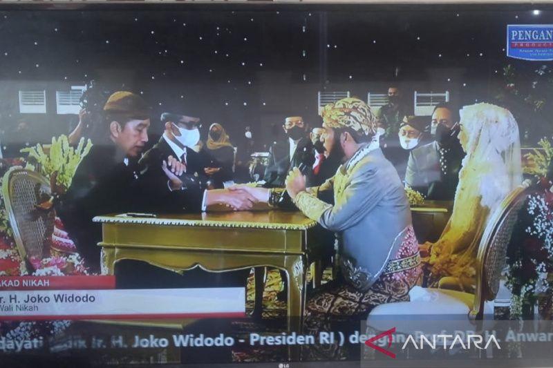 Lancar Jaya Pernikahan Anwar Usman dengan Adik Presiden Ida Yati