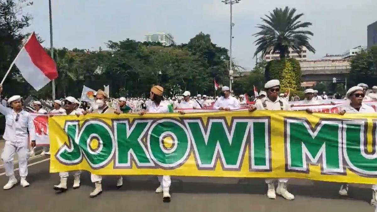 Massa 411 Minta Jokowi Mundur, KSP: Tuntutannya Absurd, Tidak Nyambung