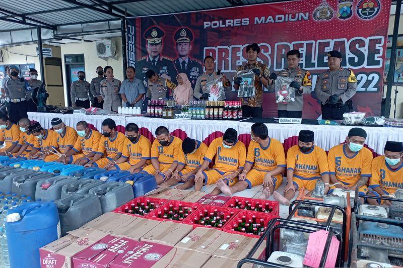 Polres Madiun Sepanjang 2022: 194 Kasus Kriminalitas hingga 45 Kasus Narkoba
