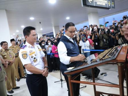 Resmikan Terminal Muara Angke, Anies Klaim Tingkatkan Mobilitas Warga Kepulauan Seribu