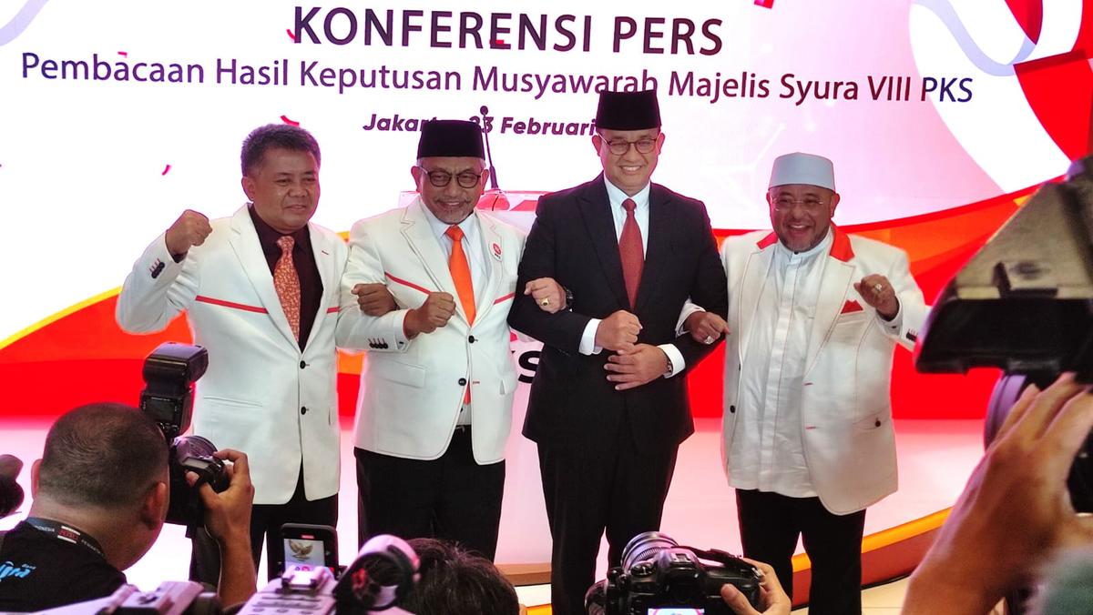 Anies Ungkit Kenangan Manis Bersama PKS saat Pilkada DKI 2017