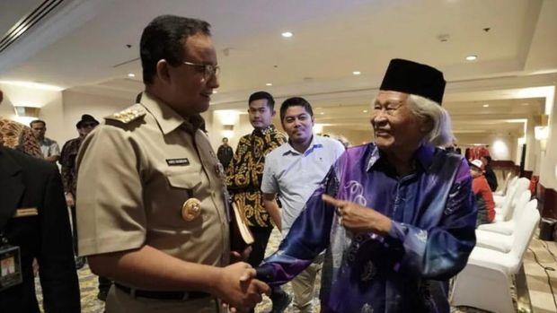 Kenangan Anies Baswedan dengan Mendiang Ridwan Saidi: Kakekmu Sahabat Ane