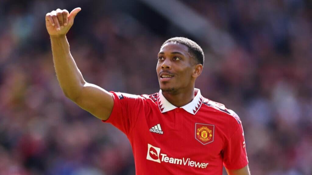 Anthony Martial Absen saat Laga Derby Manchester di Final Piala FA