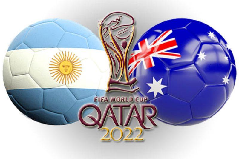 Ini Susunan Pemain Argentina vs Australia