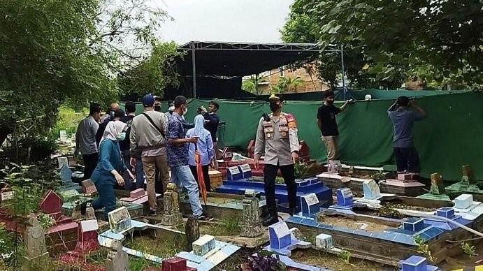 Tim Forensik Gabungan Polda Sumsel dan Polres Ponorogo Autopsi Jasad Santri Ponpes Gontor di Palembang