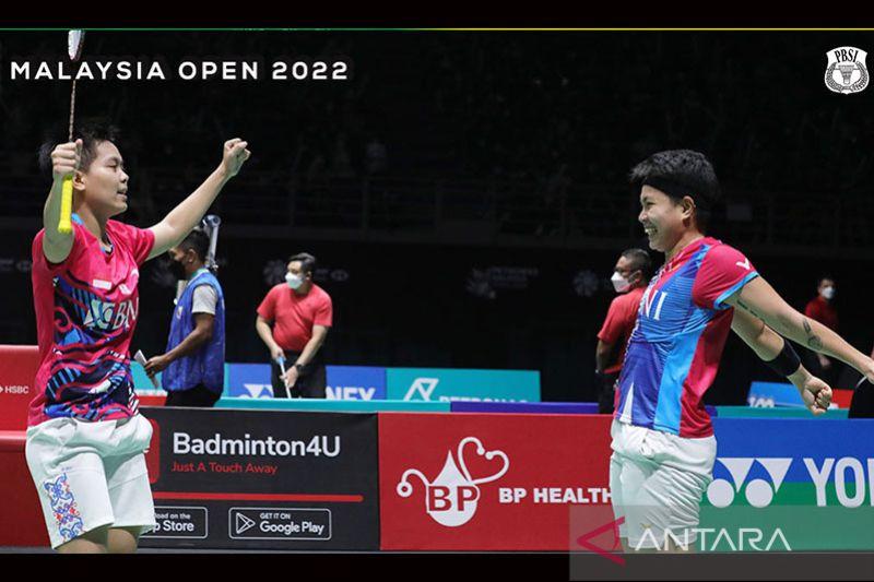 Kalahkan Wakil China, Apri/Fadia Ukir Gelar Bersejarah di Malaysia Open 2022