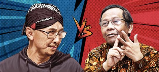Mahfud Md vs Abu Janda soal Debat Islamofobia di Indonesia