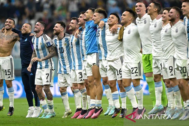 Bungkam Kroasia 3-0, Argentina Melaju ke Final!