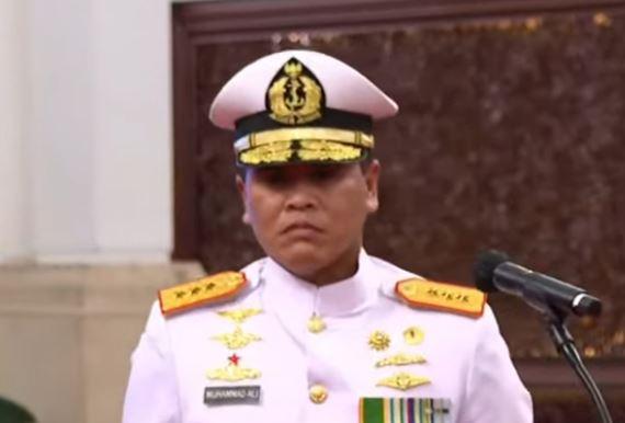 Jadi KSAL, Muhammad Ali Resmi Berpangkat Laksamana TNI