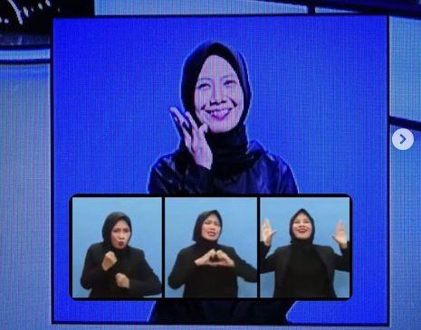 Ini Sosok Winda Utami Penerjemah Bahasa Isyarat yang Viral Saat Farel 'Goyangkan' Istana Negara