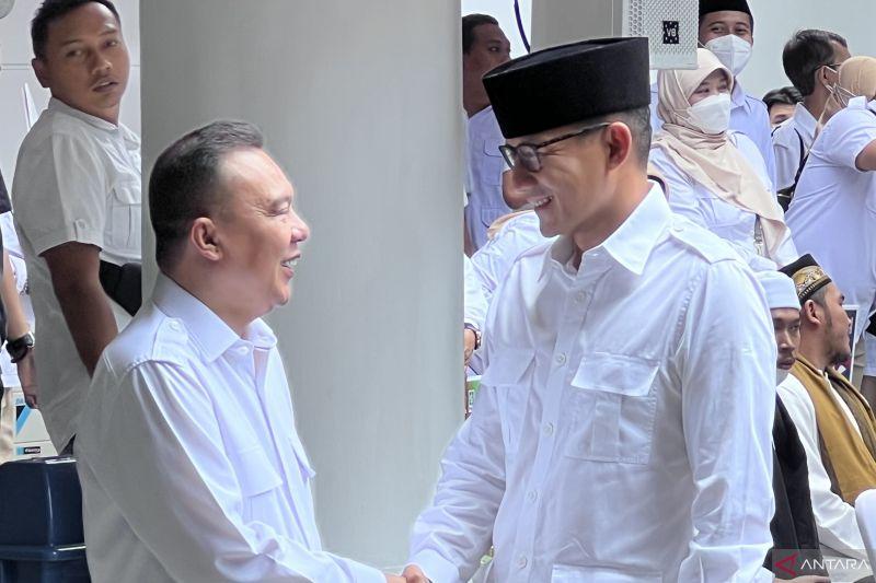 Di Tengah Isu "Murtad" ke PPP, Sandiaga Nongol di Peresmian Sekber Gerindra-PKB