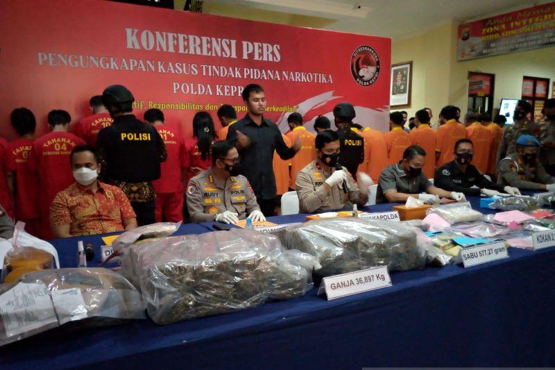 Polda Kepri Tangkap 334 Pelaku Kasus Narkoba dalam 8 Bulan, Mayoritas Pengedar