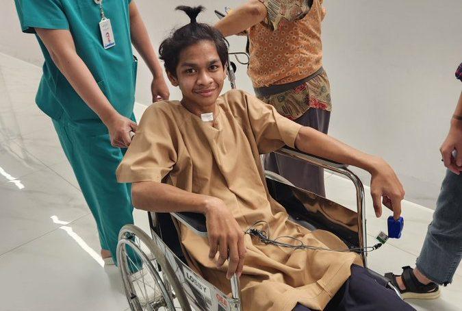 Cedera Otak Berat, David Kini Seperti Bayi: Mulai dari Nol