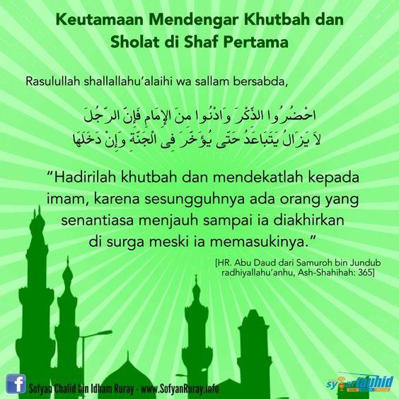 Syarat Lengkap Menjadi Khatib Khutbah Salat Jumat