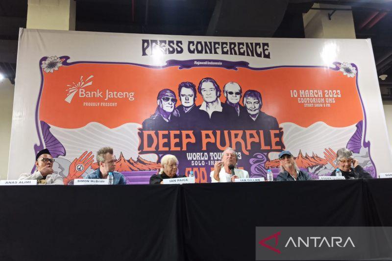 Di Kawasan Mas Gibran Nanti Malam Band Deep Purple Siap Manggung