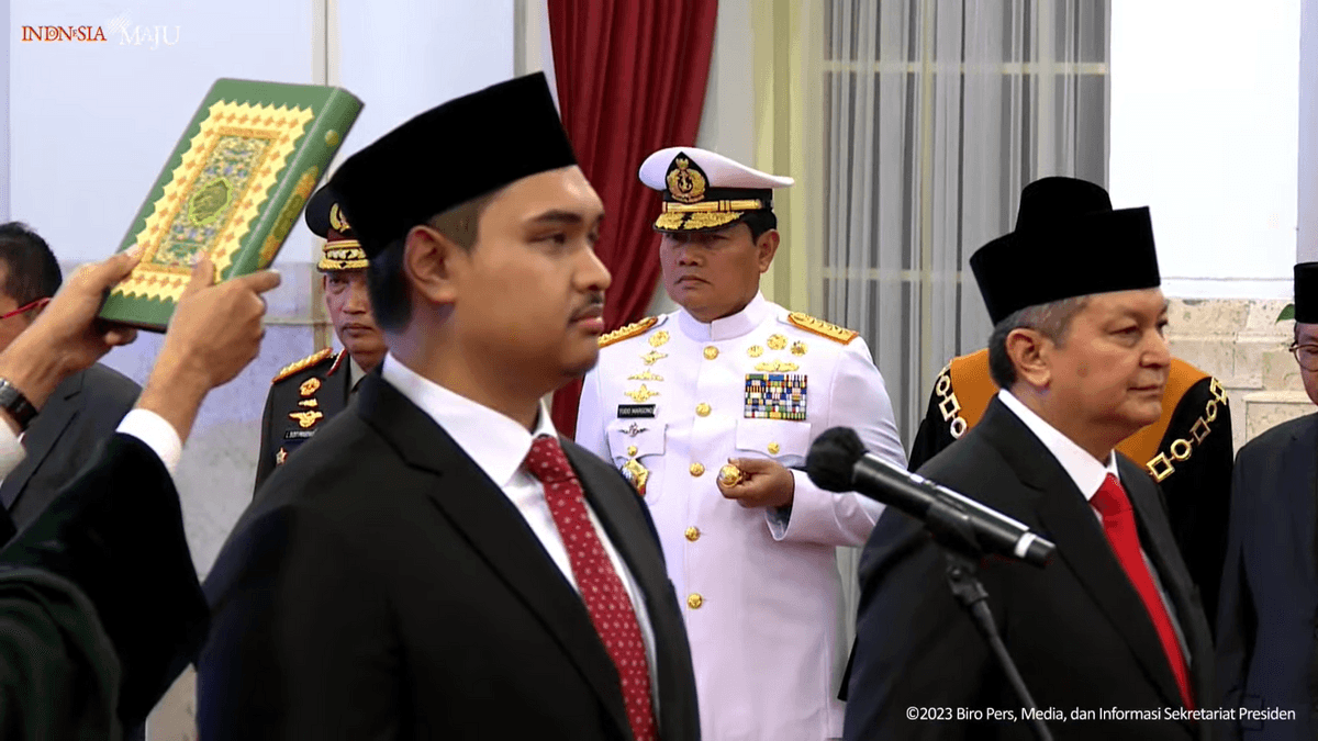 Dito si Generasi Milenial Siap Pimpin Menpora Tanpa RANS Prestige Sportainment