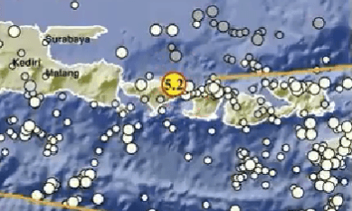 BMKG: Gempa Bali Akibat Adanya Aktivitas Sesar Naik Flores