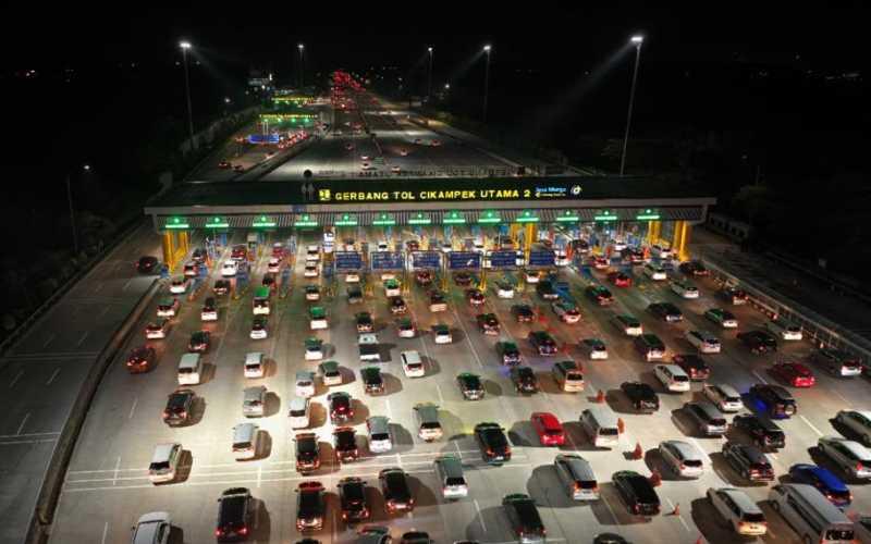 Jasa Marga Catat 197 Ribu Kendaraan Kembali ke Jabodetabek
