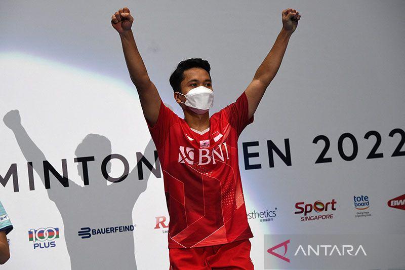 Gelar Juara Anthony Ginting di Hylo Open Dipersembahan untuk Ibunya