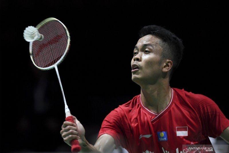 Lawan Mundur gegara Cedera, Anthony Ginting Melaju ke Final Singapore Open 2023