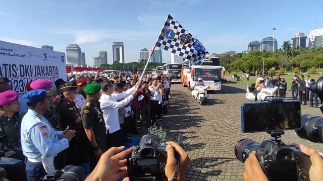 Pemprov DKI Jakarta Lepas 13.541 Pemudik Gratis