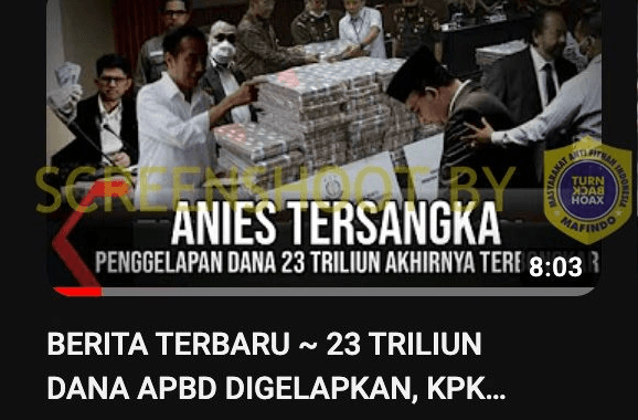 KPK Tetapkan Anies Baswedan sebagai Tersangka Korupsi APBD Rp23,3 Triliun, Cek Faktanya