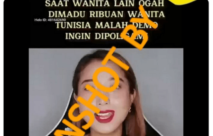 Pemerintah Tunisia Mewajibkan Laki-laki Menikah Minimal Dua Kali atau Lebih, Hoax!