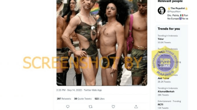 Presiden Ukraina Zelensky Mengikuti Acara Gay Pride di New York pada 1999, Cek Faktanya
