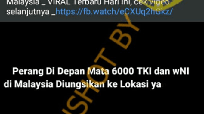 TNI Siap Gempur Malaysia, 6.000 TKI Diungsikan, Cek Faktanya