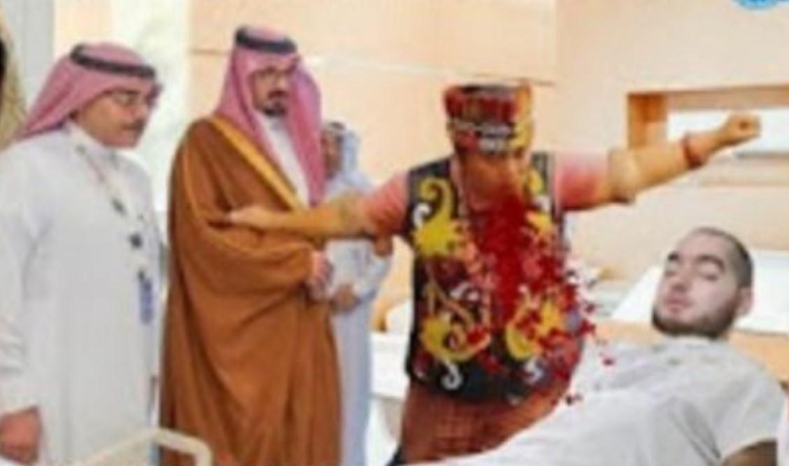 Hoax! Ida Dayak Sembuhkan Pangeran Arab yang Terbaring Koma 17 Tahun