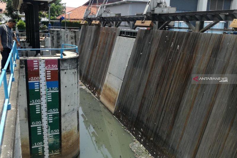 Pintu Air Pasar Ikan Berstatus Waspada, Tinggi Air Hampir 2 Meter