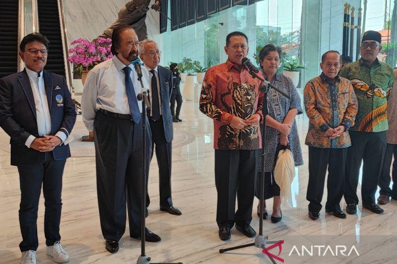 Surya Paloh Usul Capres 2024 Sampaikan Visi dan Misi di Depan Anggota MPR