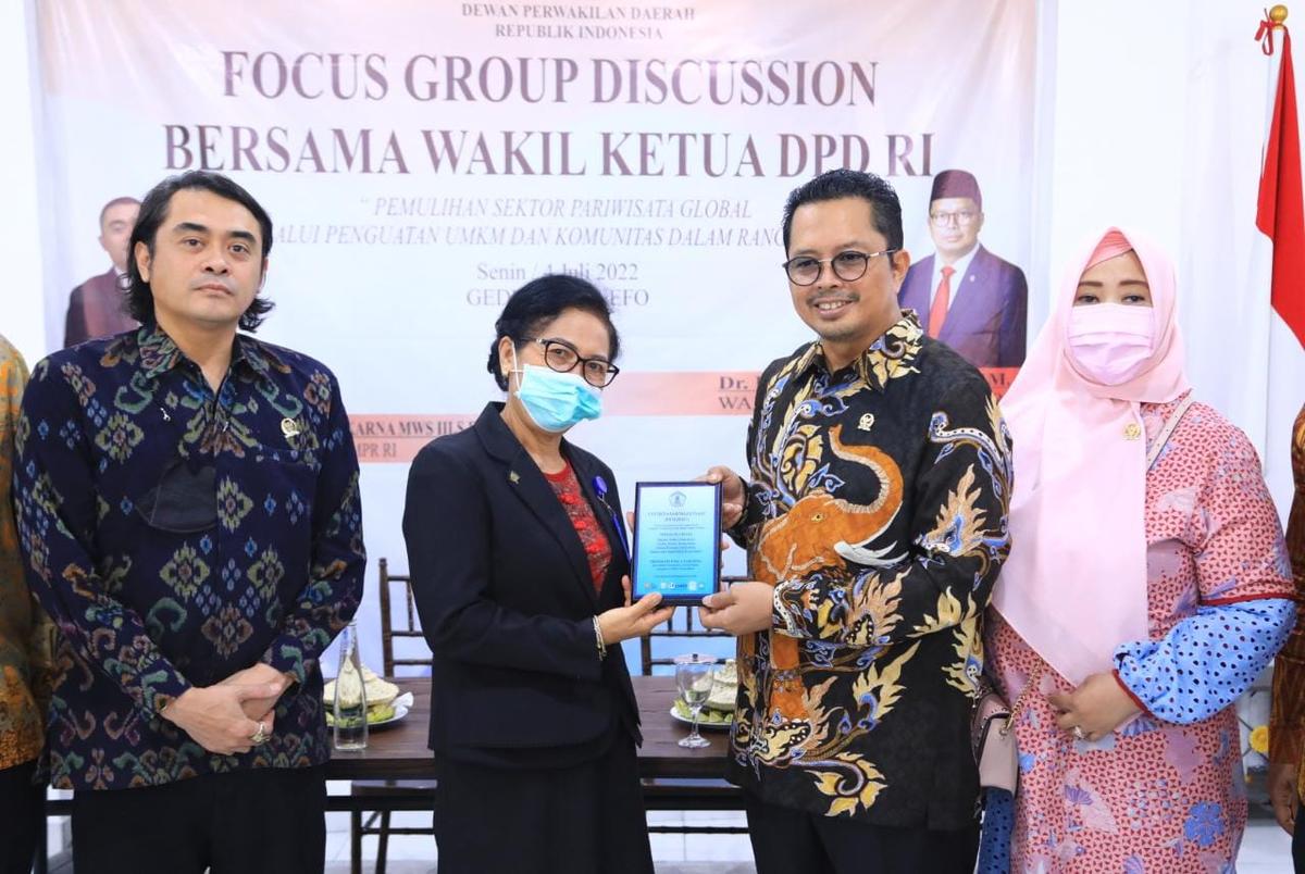 Mahyudin Minta Pemerintah Manfaatkan Posisi Sebagai Presidensi G20 untuk Pulihkan Pariwisata Global dan Indonesia