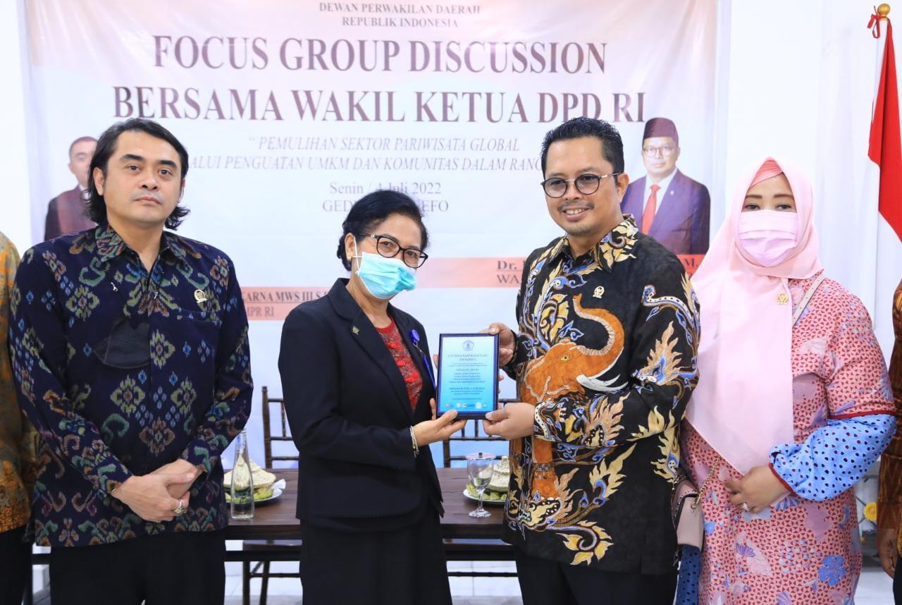 Mahyudin Minta Pemerintah Manfaatkan Posisi Sebagai Presidensi G20 untuk Pulihkan Pariwisata Global dan Indonesia