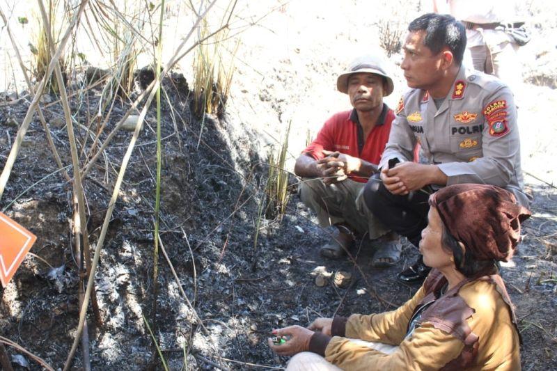 Polisi Tangkap Dua Pelaku Pembakaran Hutan di Samosir