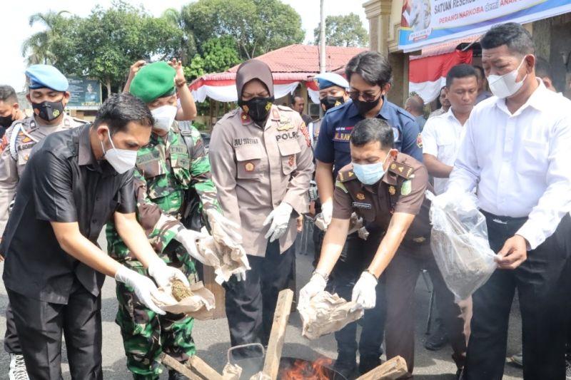 Polres Asahan Ungkap Empat Kasus Narkoba, 11 Pelaku Diciduk