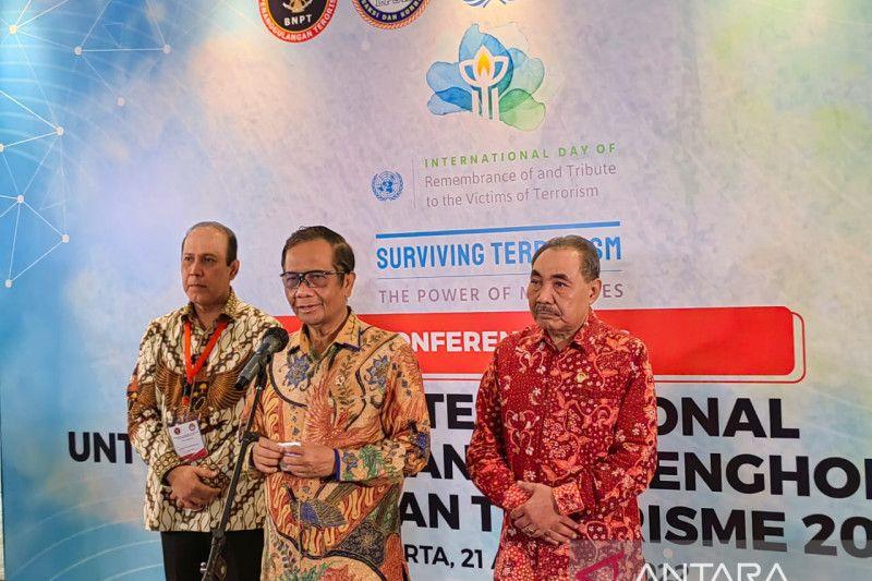 Hari Korban Terorisme, Mahfud Sebut Ada 3 Cabang Radikalisme