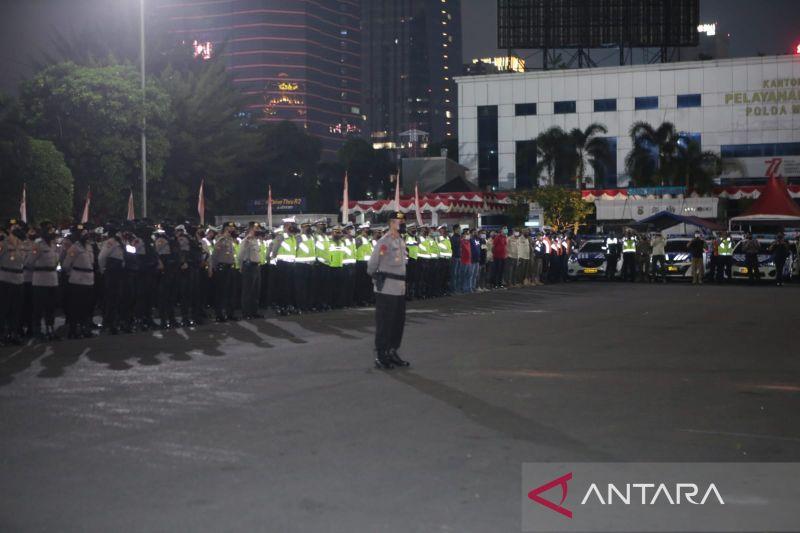 Waspada Covid, Polda Metro Siapkan 8.000 Personel Pengamanan Natal dan Tahun Baru