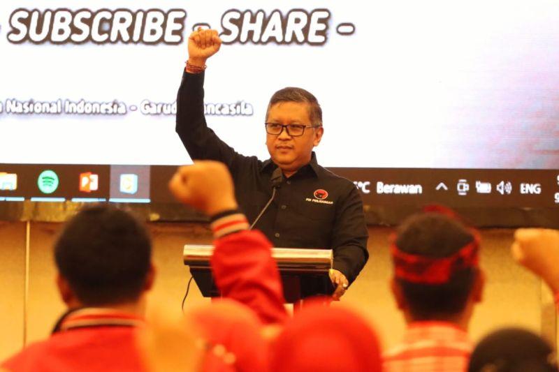 Sekjen PDIP Sebut Seluruh Kadernya Harus Semangat dan Konsisten Kawal Suksesnya Pemerintahan Jokowi