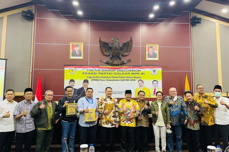 Fraksi Golkar MPR RI Gelar FGD untuk Bahas PPHN